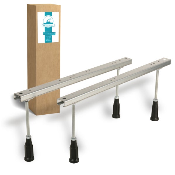 Duscheneck-Montagefüße mit Verpackung