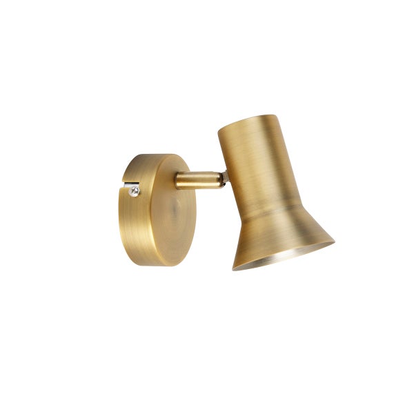 Decken - und Wandstrahler Bronze drehbar und neigbar - Karin 1
