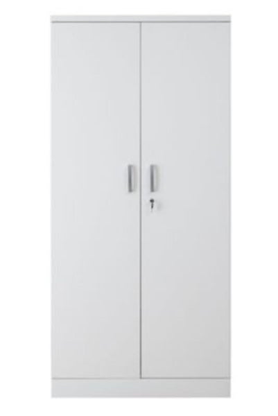 PROREGAL Aktenschrank Beetle 4 Fachböden HxBxT 195 x 92 x 42 cm Weiß