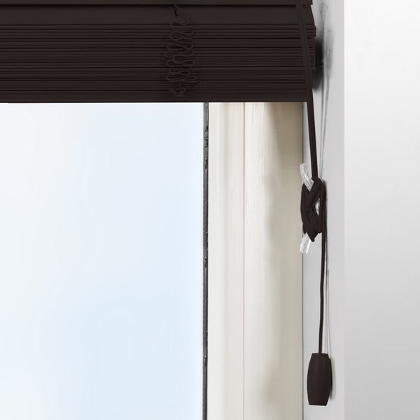 Sol Royal SolDecor JH3 Holzjalousie B70xH130 cm Dunkelbraun