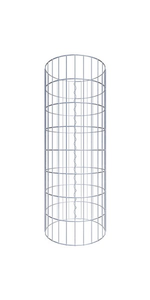 Gabionensäule Durchmesser 42 cm, MW 5 x 10 cm rund - Höhe: 0,80 m