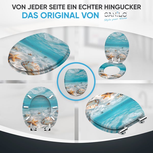 WC-Sitz mit Absenkautomatik Waterworld