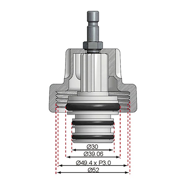 BGS Adapter Nr. 17 für Art. 8027 / 8098 für BMW - 8027-17
