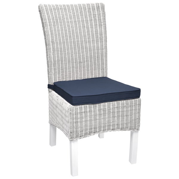Beautissu Loft SK Stuhlkissen 45x40x5cm Dunkelblau (4tlg)
