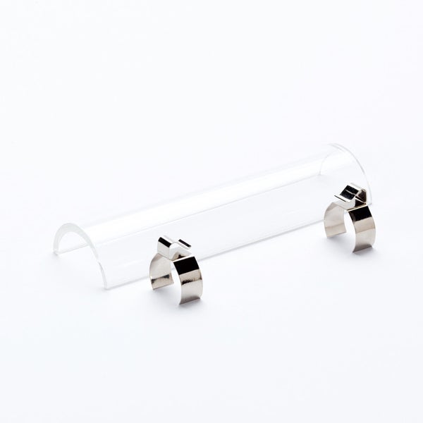 Schutzglas R7s klar Länge: 95mm für 78mm Stäbe Ersatzglas Glas Halogen Deckenfluter