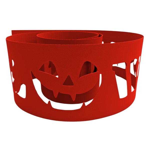 Dekoratives Halloween-Band mit Kürbis-Motiv