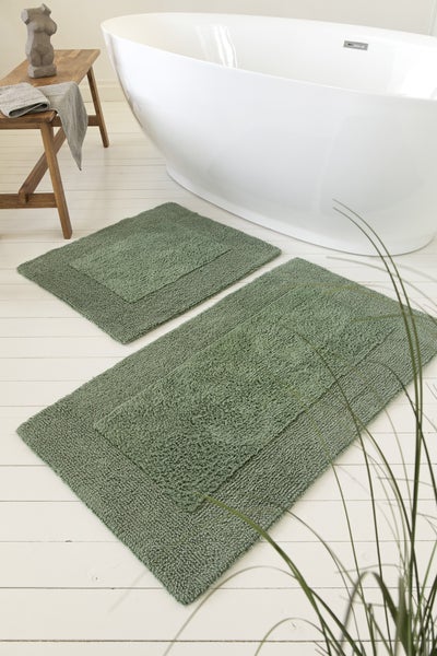 Badteppich Grün Finn WECONhome Basics 60x100 cm