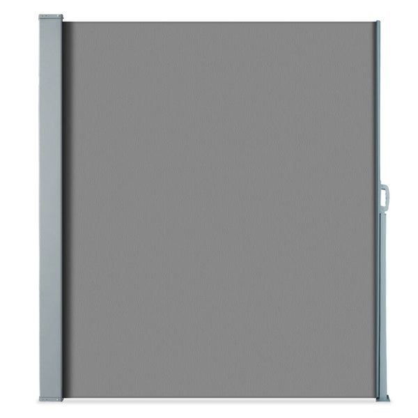FLOORDIREKT Seitenmarkise - Markise für Balkon und Terrasse - Breite: 3 m - Höhe: 1,8 m - Anthrazit