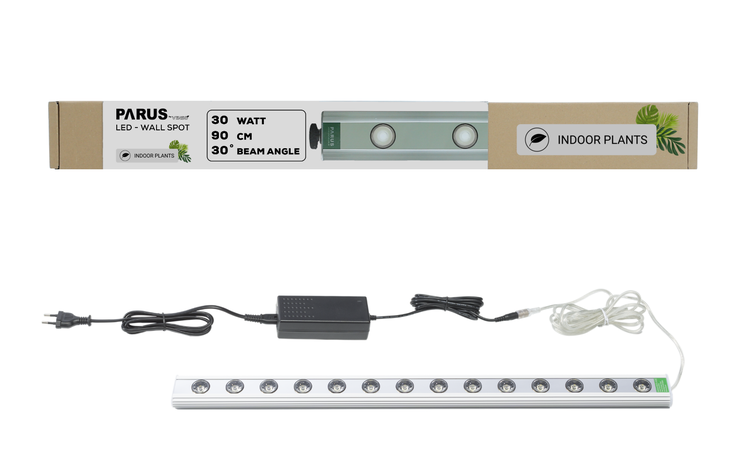 Parus LED Wandstrahler, 30 Watt, 90 Zentimeter, 30 Grad Abstrahlwinkel