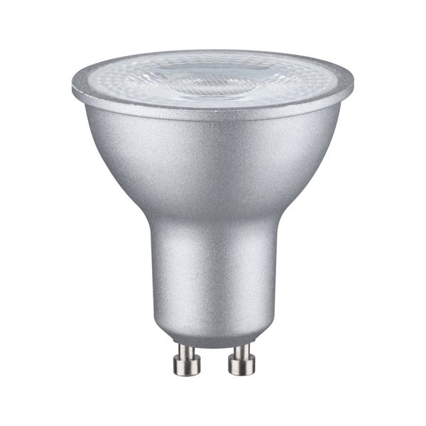 Standard 230V LED Reflektor GU10 750lm 8W 4000K dimmbar Chrom matt