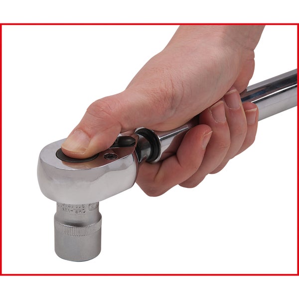 Hand bedient Knarrenschlüssel mit Steckschlüssel