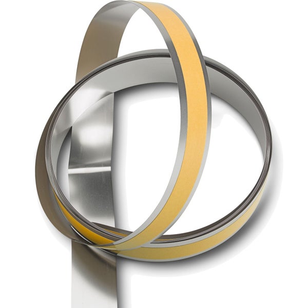 Umreifungsband aus Stahl mit Klebestreifen