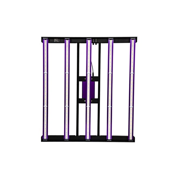 Lumatek LED-Pflanzenlampe mit fünf Lichtleisten für die Pflanzenzucht im Innenbereich.