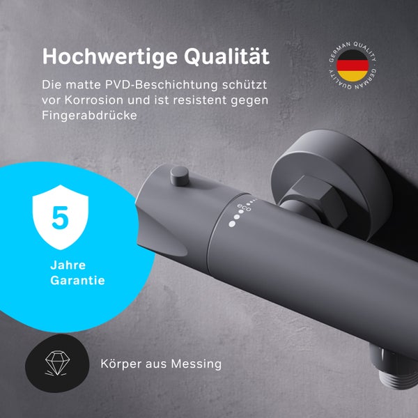 VariFit LED-Beleuchtung im Badezimmer mit Spritzwasserschutz und Rostfreiheit