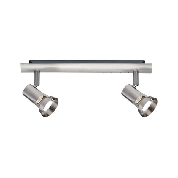 Spotlight Teja GU10 230V max. 2x10W dimmbar Nickel satiniert
