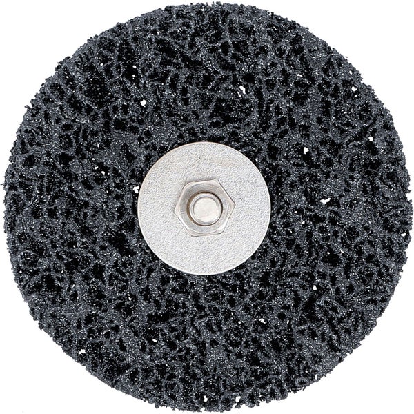 Reinigungsscheibe mit Befestigung