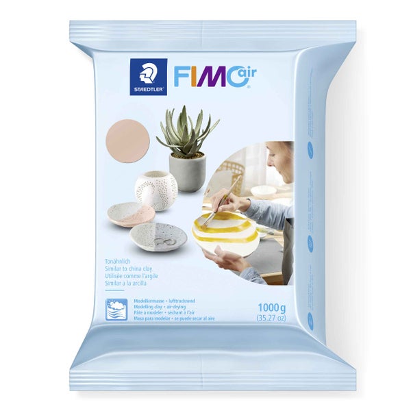 Staedtler Fimo Air Modelliermasse lufttrocknend 1000 Gramm Packung