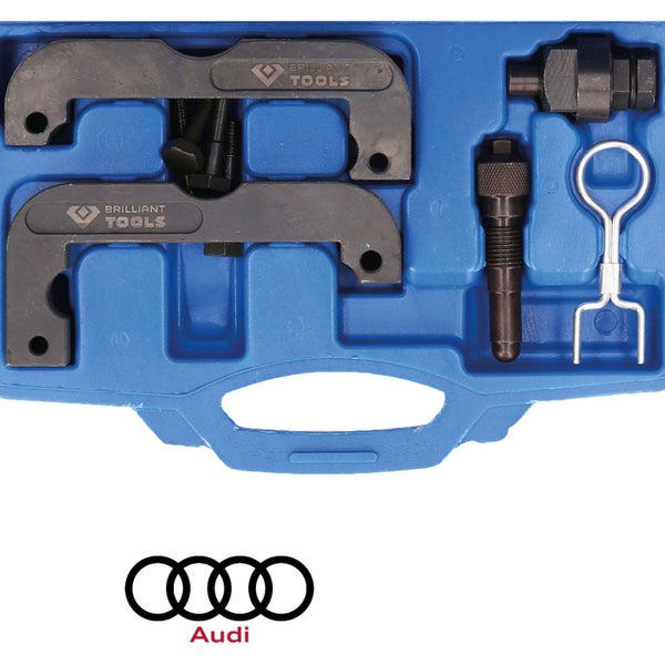 BRILLIANT TOOLS Motor-Einstellwerkzeug-Satz für Audi 2.4 2.8 3.0 TFSI - BT591150
