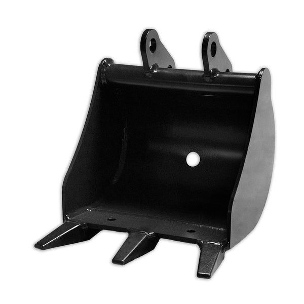 BAMATO 300 mm Tieflöffel für Minibagger MIB-600 – Hochwertiges Zubehör für Natursteinarbeiten