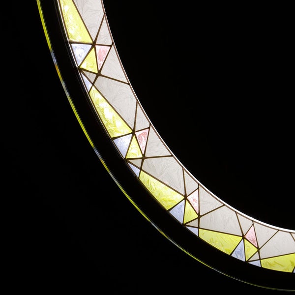 LED-beleuchteter runder Wandspiegel 60cm