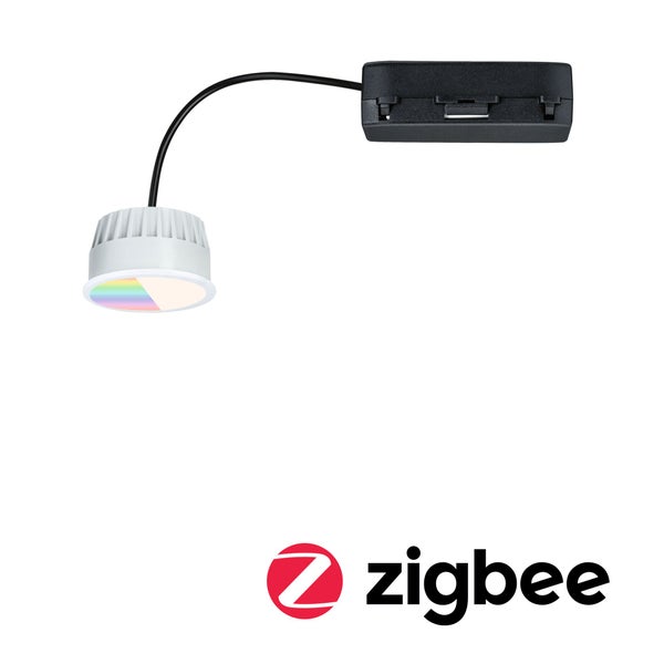 LED Modul Einbauleuchte RGBW Coin 50mm Coin 6W 500lm 230V dimmbar 2200 - 6500K Satin