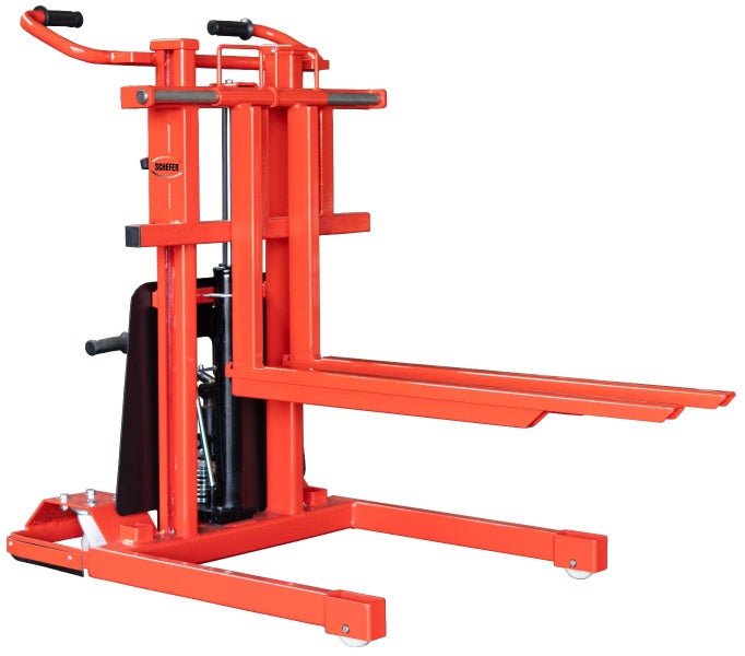 Manueller Gabelhubwagen zum Heben und Bewegen von Lasten