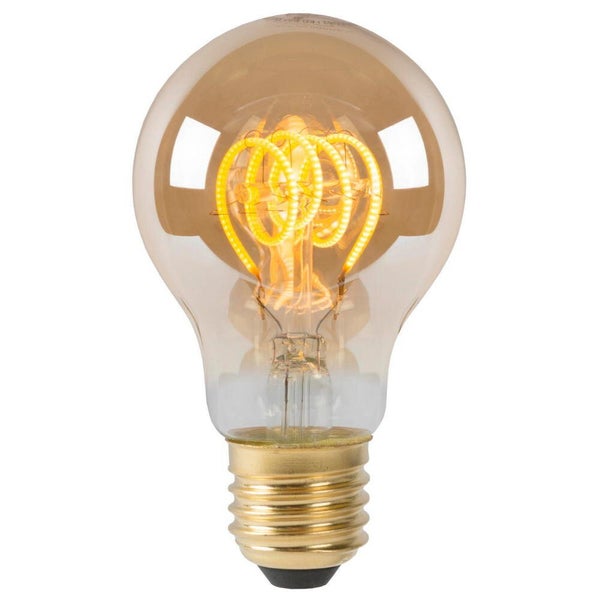 LED Filament Lampe E27 Birne - A60 5W 380lm 2200K dimmbar Einerpack