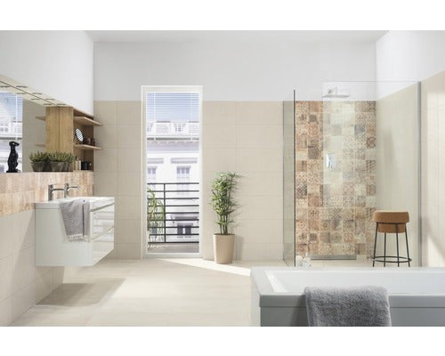 Bodenfliese Rako Betonico hellbeige 60x60cm