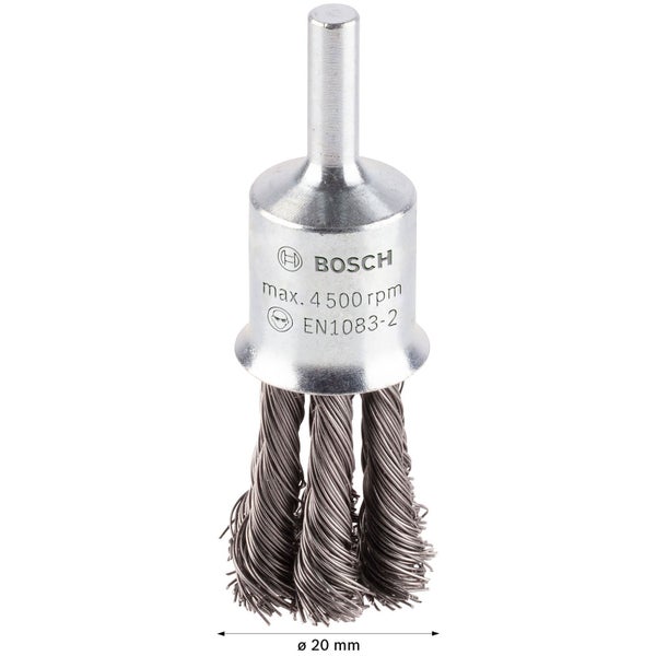 Bosch PRO Metal heavy Pinselbürste 19 x 0,35 mm gerader Schaft - 2608622116