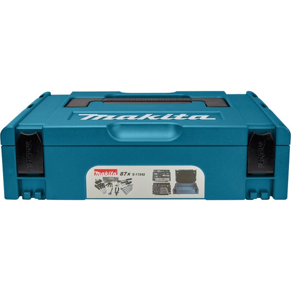 Makita Werkzeug-Set 87tlg. im MAKPAC - E-11542