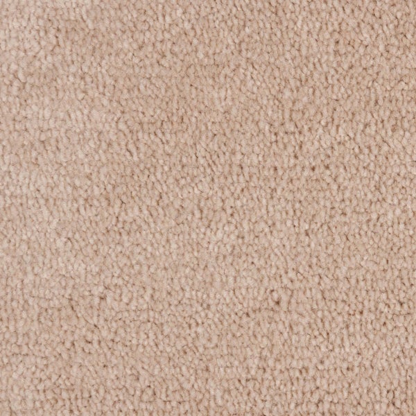 Velours Teppich Fliesen Crème Beige Teppichfliesen selbstliegend ideal für Schlafzimmer und Wohnzimmer Teppichboden als Fliesen in 50x50 cm weich
