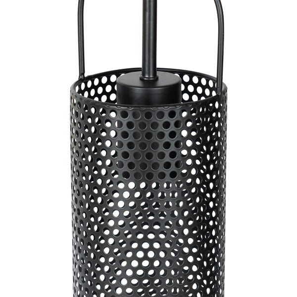 Dekorative Laterne mit Lochmuster aus Metall