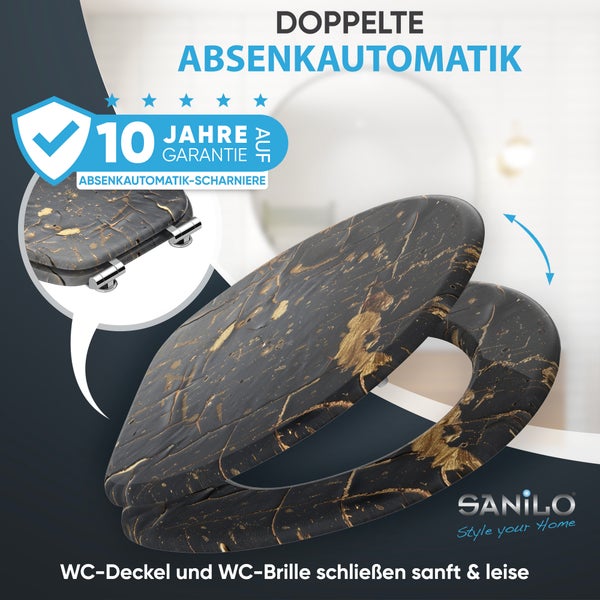 WC-Sitz mit Absenkautomatik Shield