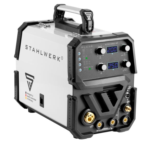 STAHLWERK Kombi-Schweißgerät CTM-250 ST Digital 5-in-1 Inverter mit 200 A
