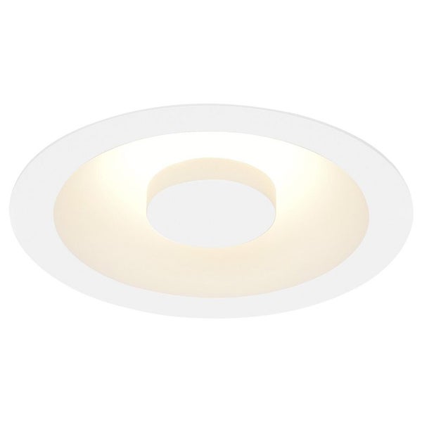 Occuldas Einbauleuchte, LED, Ø 140 mm, weiß, dimmbar