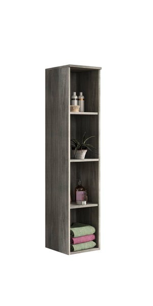 York Badschrank 4 raum rauchfarbenen. 30 X 31 X 136 cm