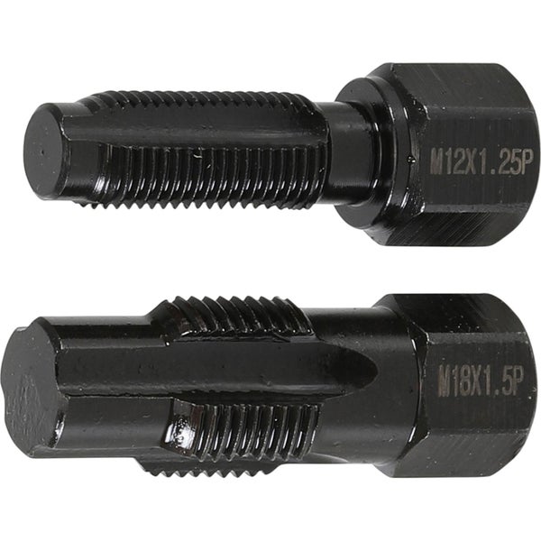 BGS Reparaturwerkzeug für Lambdasondengewinde M18 x 1,5 mm M12 x 1,25 mm 2tlg. - 65591