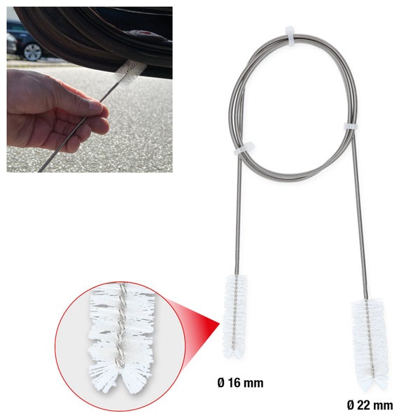 Reinigungsbürste mit flexibler Welle zur Rohreinigung