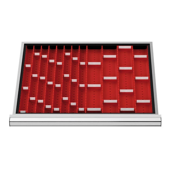 WS24 Schubladeneinteilung Muldenplatten BLH 50 mm Innenmaß 600 x 450 mm - WS24-100229