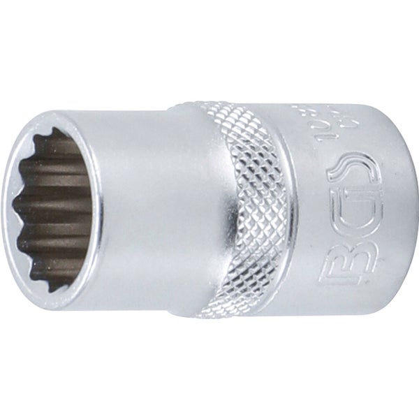 BGS Steckschlüssel-Einsatz-Satz Zwölfkant Antrieb Innenvierkant 12,5 mm (1/2) Zollgrößen 10tlg. - 9114