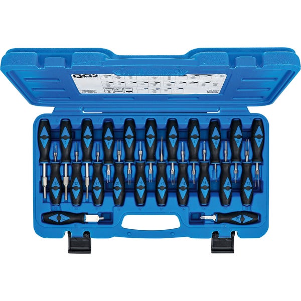 Satz Demontagewerkzeug mit verschiedenen Werkzeugspitzen