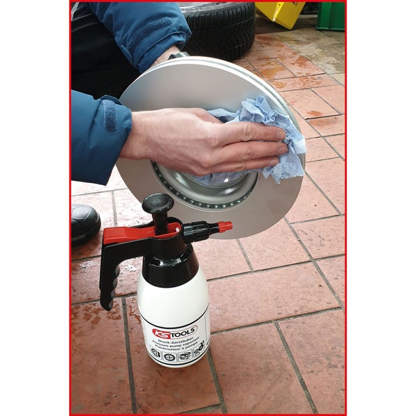 KS TOOLS Pumpsprühflasche für Bremsenreiniger 1 l - 150.8258