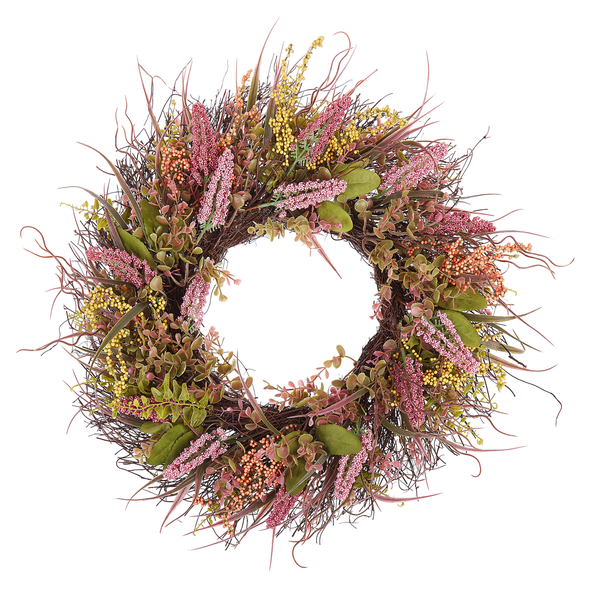 Dekokranz GUANCHA 50 cm Rosa