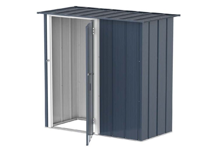 Metall Gerätehaus 148x68  Gartenhaus Schiebetür