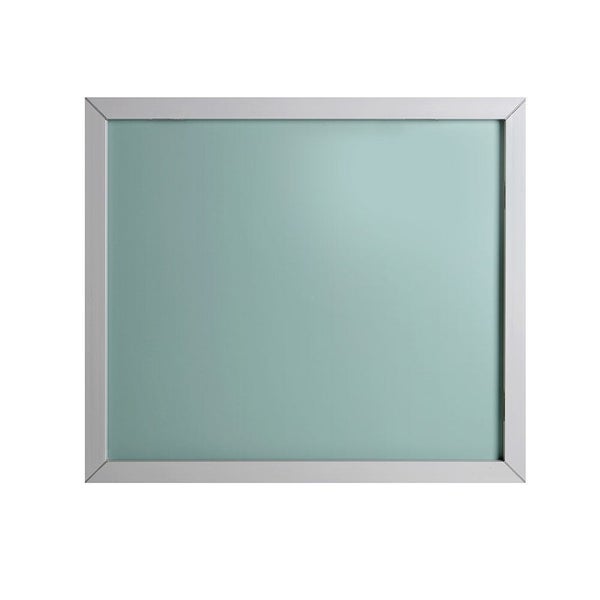 Spiegel mit Chromlampe 100x70 reversibel
