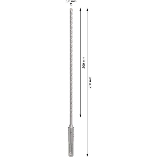 Bosch PRO SDS plus-5X Hammerbohrer 5 x 200 x 260 mm - 2608836606