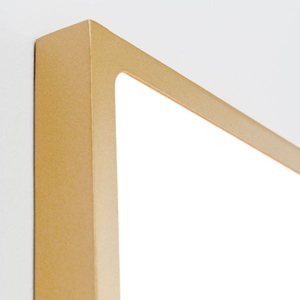 LED Deckenleuchte Lero 23 x 23 cm Gold 3000K 2100lm