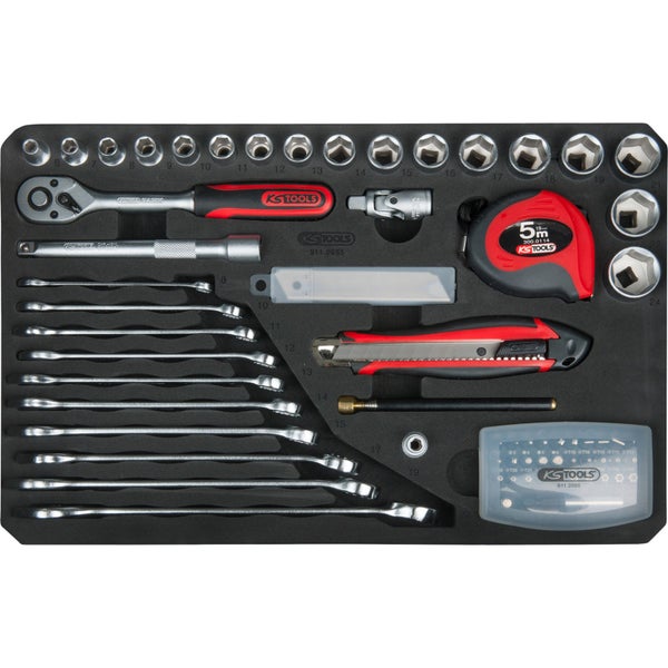 KS TOOLS 3/8 Universal-Werkzeug-Satz 165tlg. - 911.0665