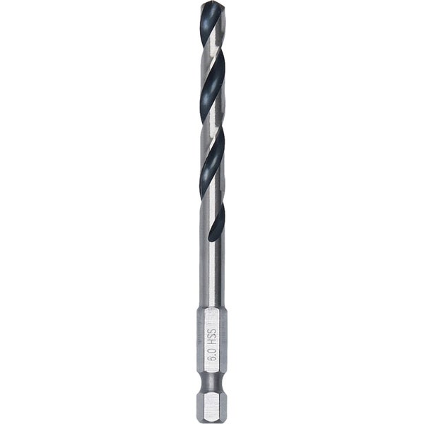 Bosch 1x HSS PointTeQ Hex Sechskantbohrer 10 x 87 x 133 mm - 2608577537