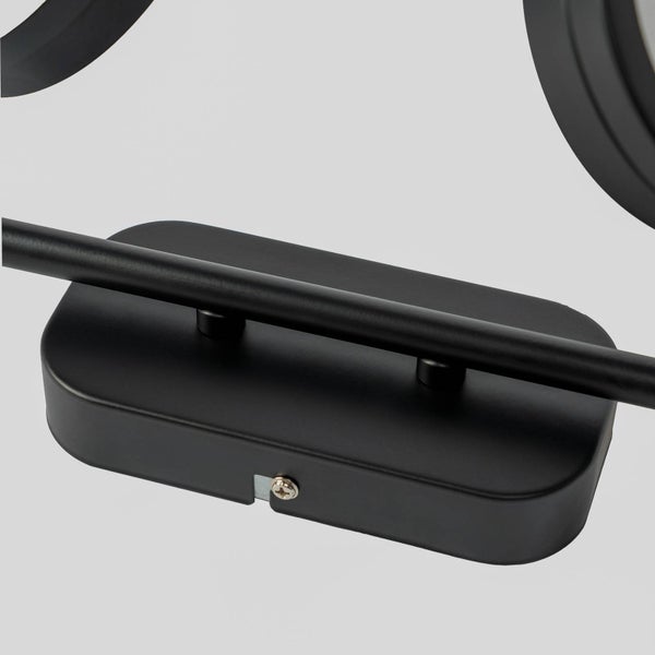 Detailansicht der Deckenleuchte mit runder Form